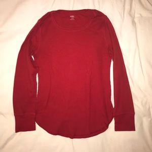 Old Navy Red Thermal